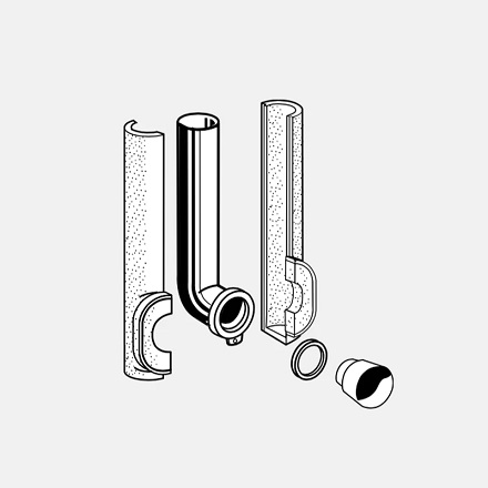 Valsa Pipe Valsir Tropea 3 Flush Pipe -Kingsway Plumbing